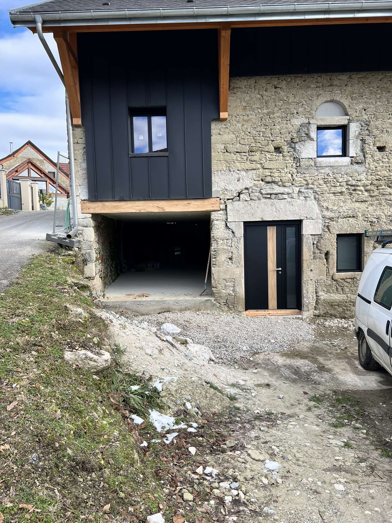 Bardage joint debout 2